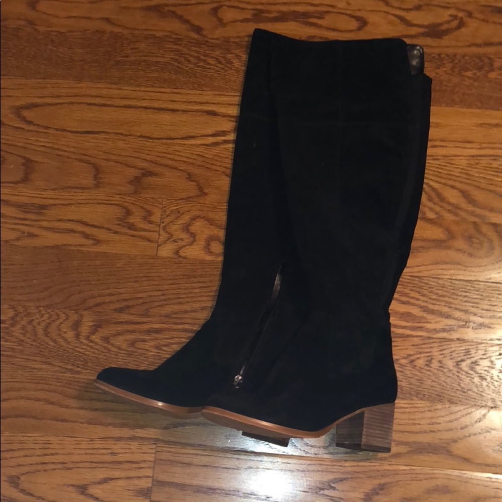 Marc Fisher black knee high boots
